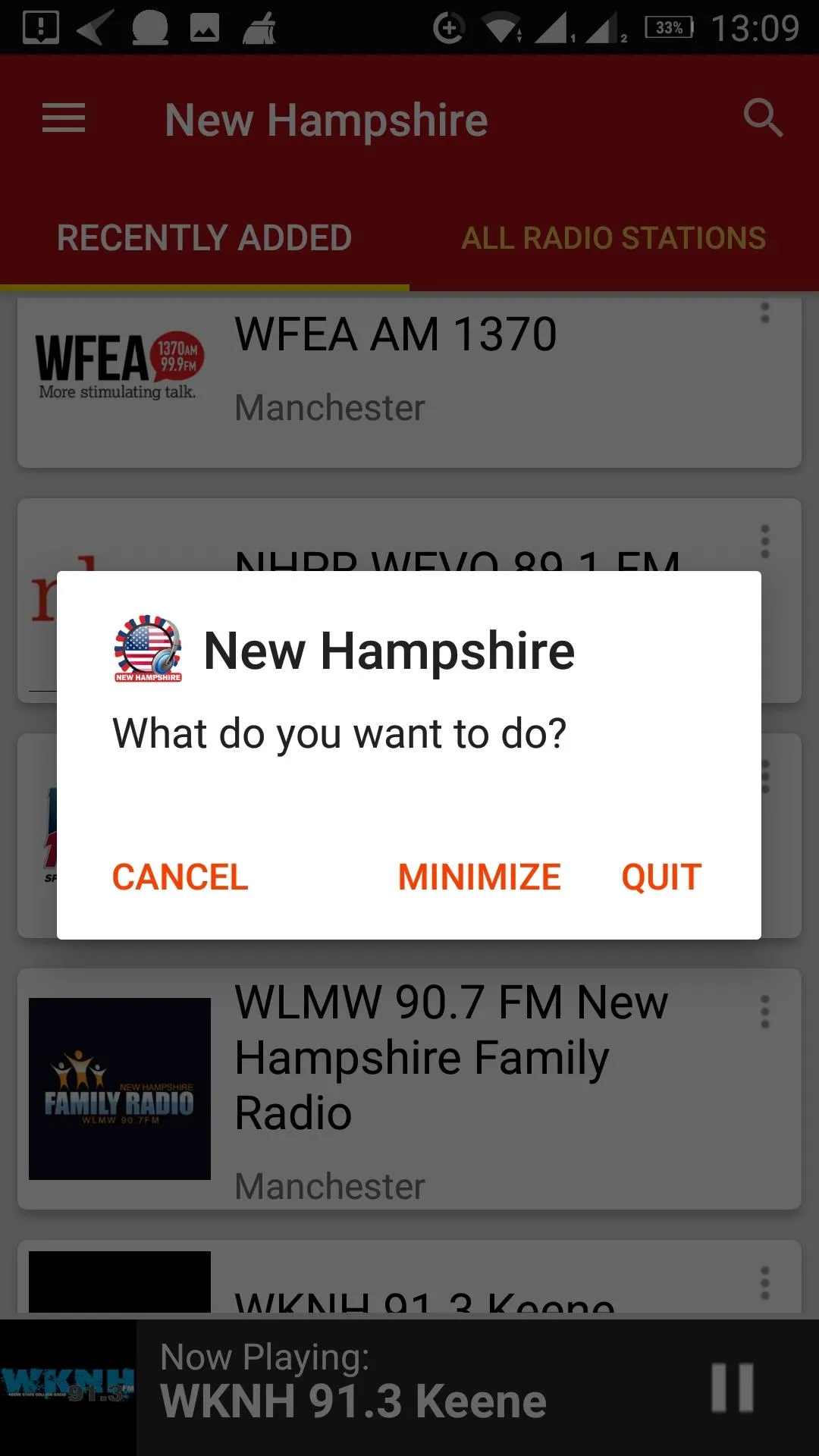 New Hampshire Radio Stations | Indus Appstore | Screenshot