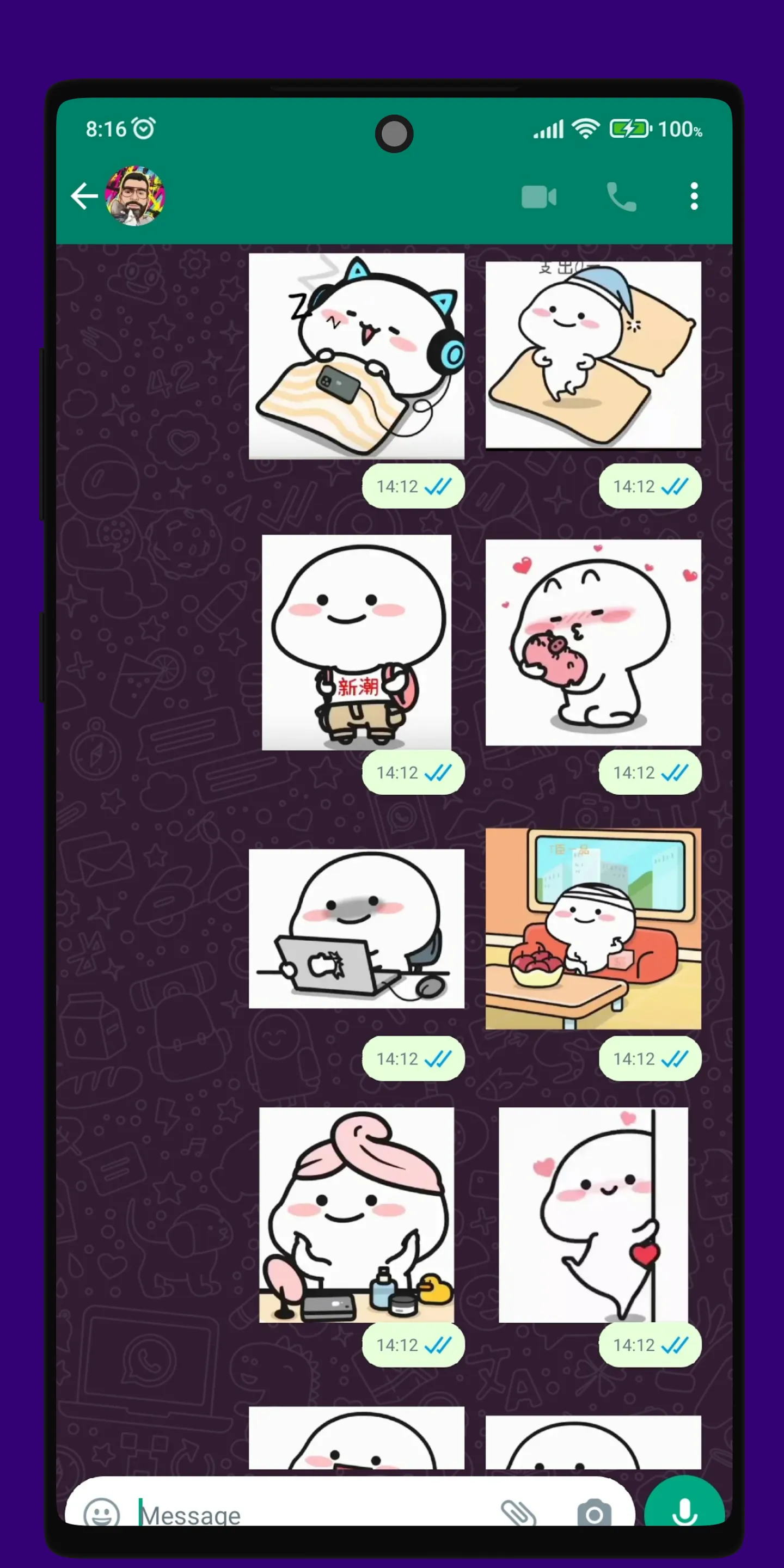 Pentol Animated Stickers | Indus Appstore | Screenshot