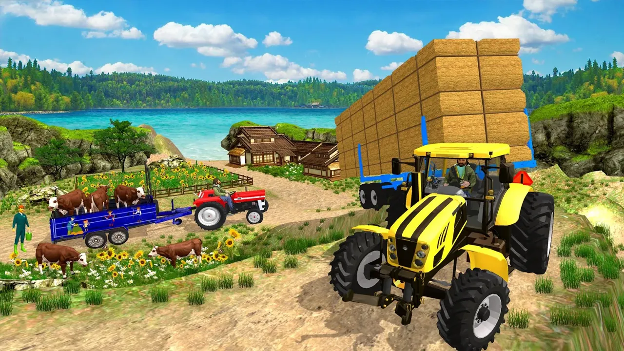 Real Tractor Trolley Sim Game | Indus Appstore | Screenshot