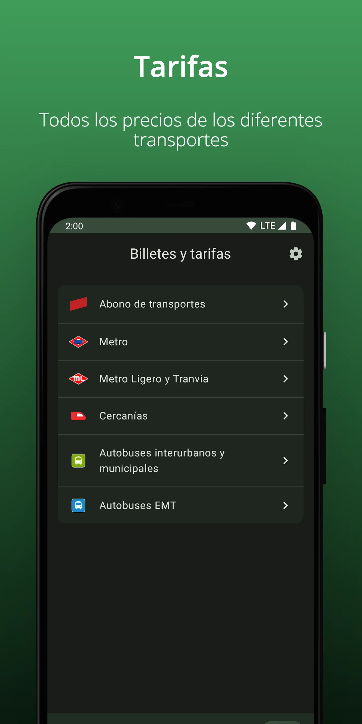 Transporte Madrid Tiempo Real | Indus Appstore | Screenshot