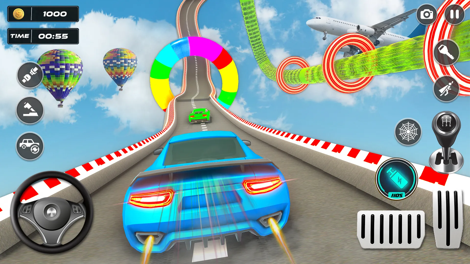 Superhero Car Games: Mega Ramp | Indus Appstore | Screenshot
