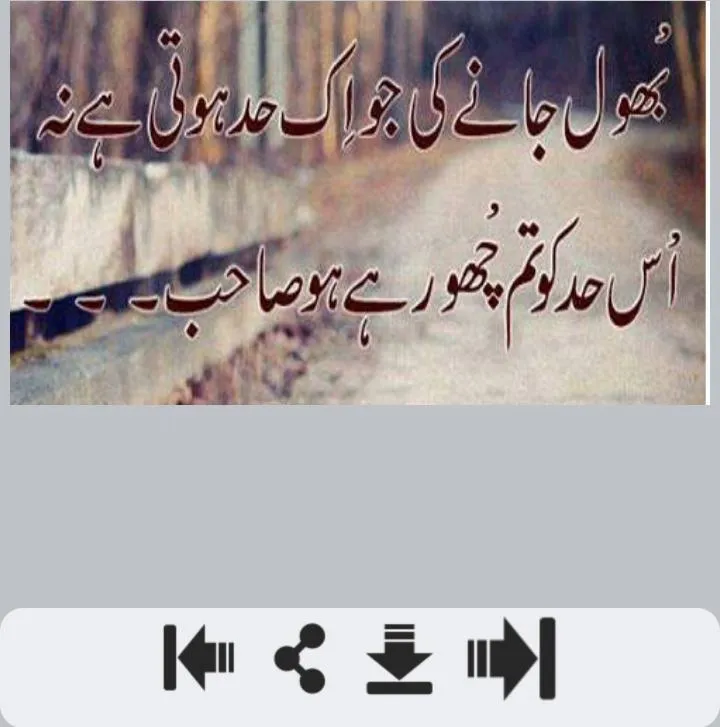 Yaadein Shayari | Indus Appstore | Screenshot