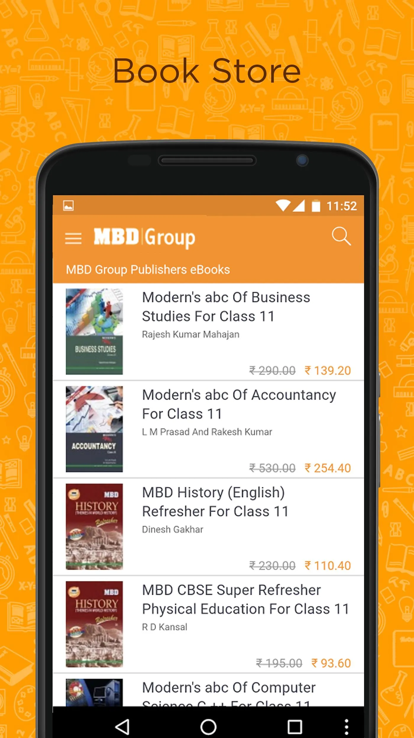 MBD Publishers eReader & Store | Indus Appstore | Screenshot