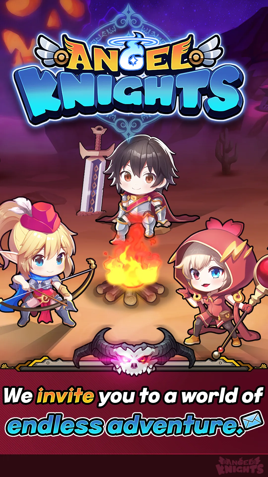 AFK Angel Knights : Idle RPG | Indus Appstore | Screenshot