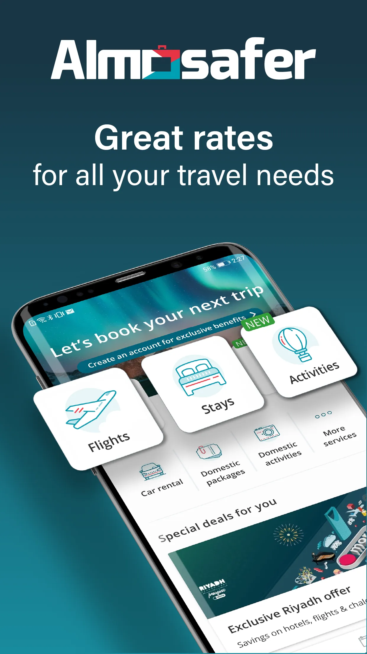 Almosafer: Flights & Stays | Indus Appstore | Screenshot