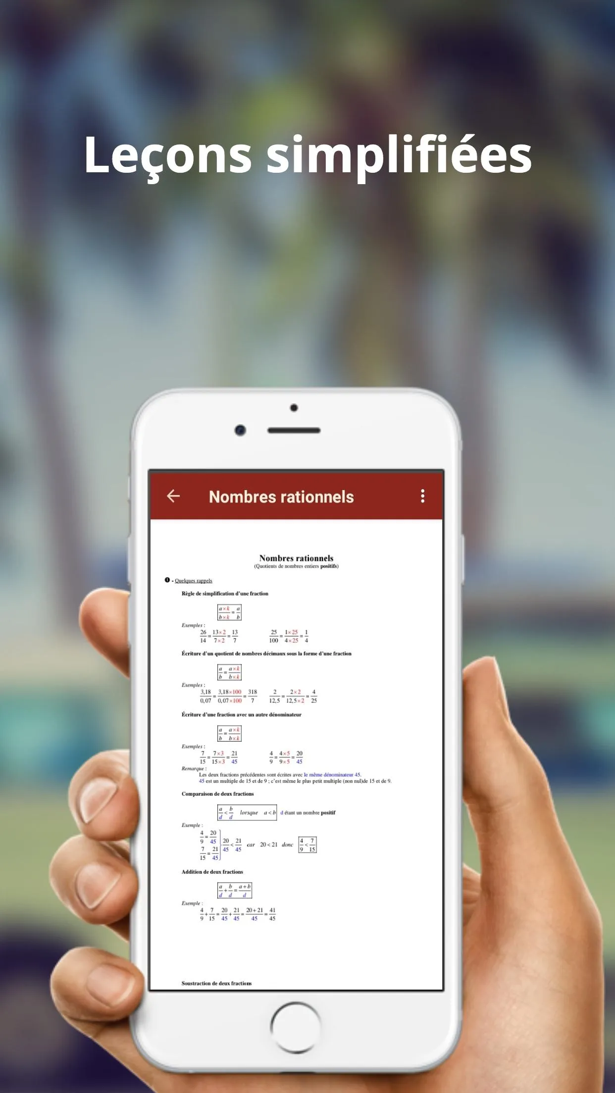 Maths 2ème année collège BIOF | Indus Appstore | Screenshot