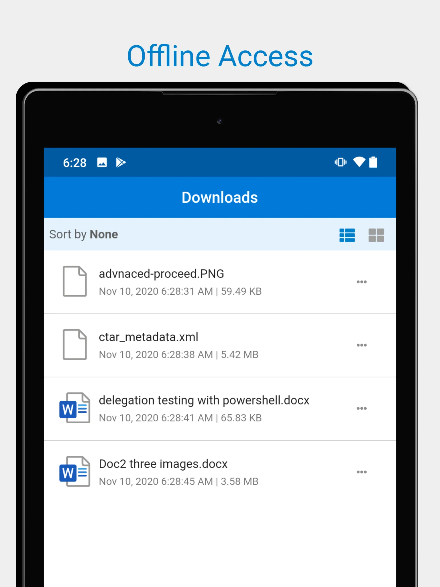 MyWorkDrive File Access | Indus Appstore | Screenshot