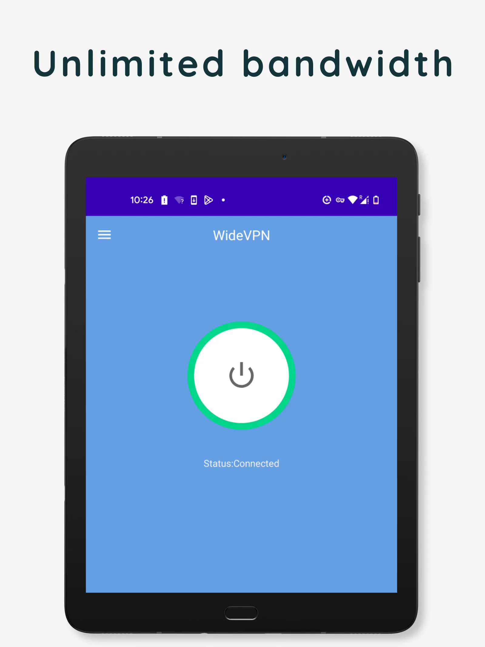 WideVPN -  Private & Fast VPN | Indus Appstore | Screenshot