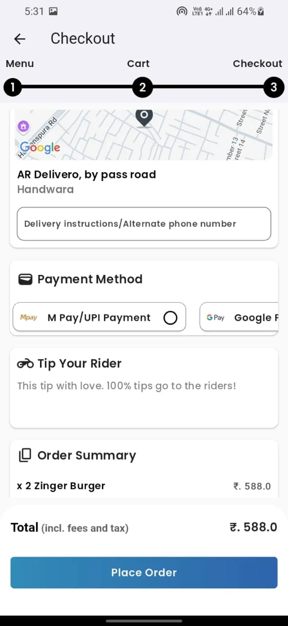 AR Delivero | Indus Appstore | Screenshot