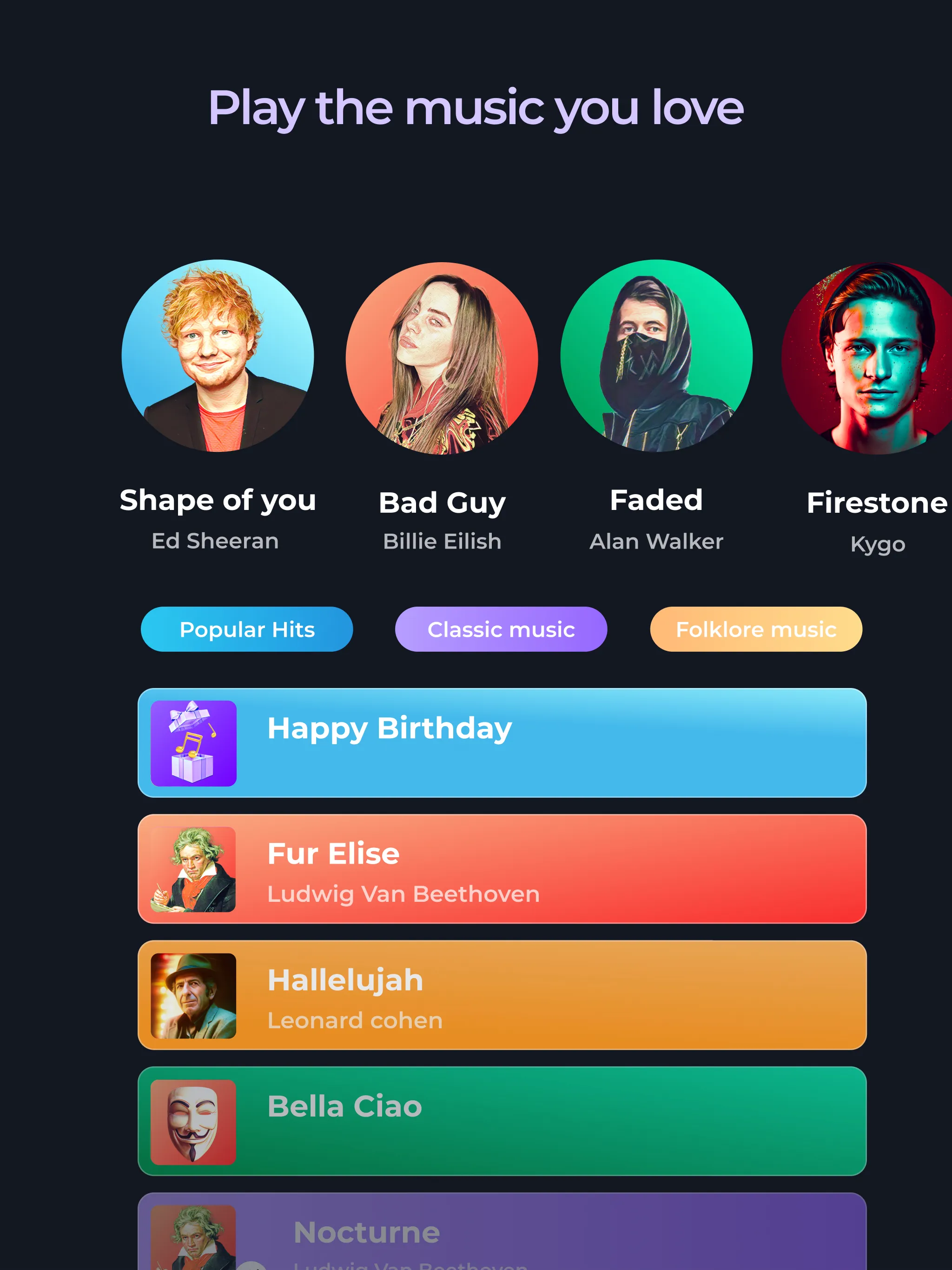 Piano - music & songs games | Indus Appstore | Screenshot