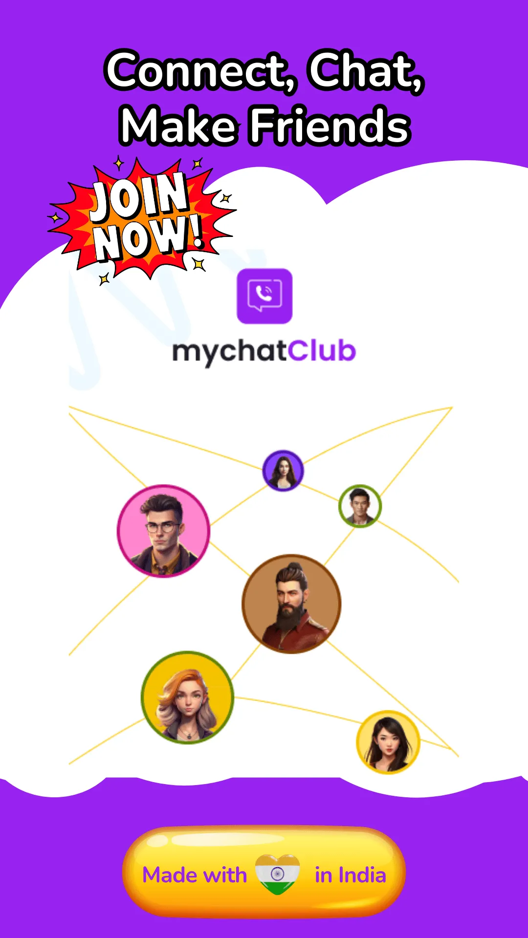 mychatClub: Chat with Friends | Indus Appstore | Screenshot