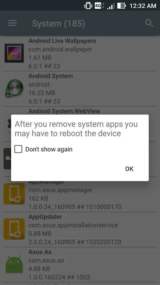 System app remover | Indus Appstore | Screenshot