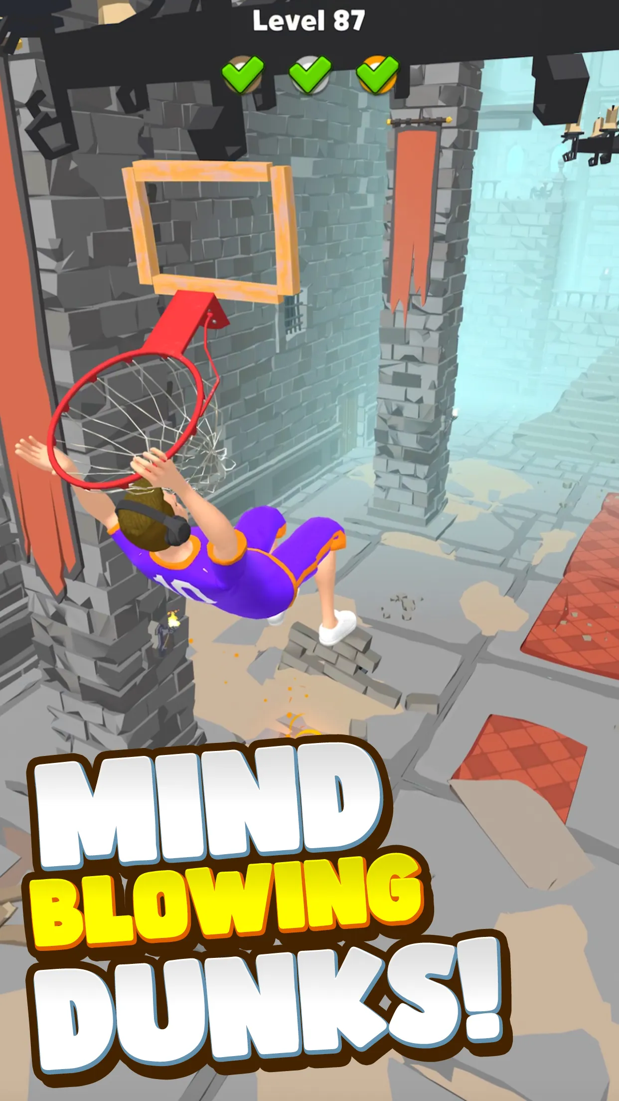 Hoop World: Flip Dunk Game 3D | Indus Appstore | Screenshot