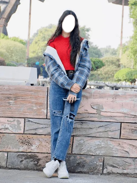 Photo Montage - Girls Jeans | Indus Appstore | Screenshot