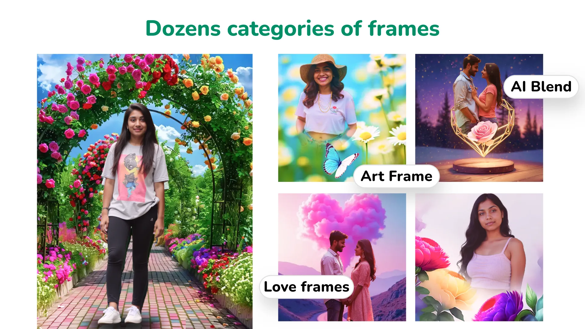 Flora Photo Frame Remove Bg | Indus Appstore | Screenshot