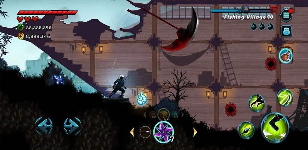 Ninja War: Shadow Adventures | Indus Appstore | Screenshot