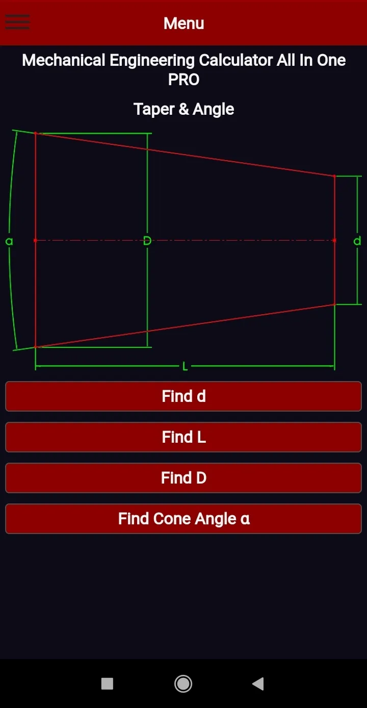 Mechanical Engineering Calc | Indus Appstore | Screenshot