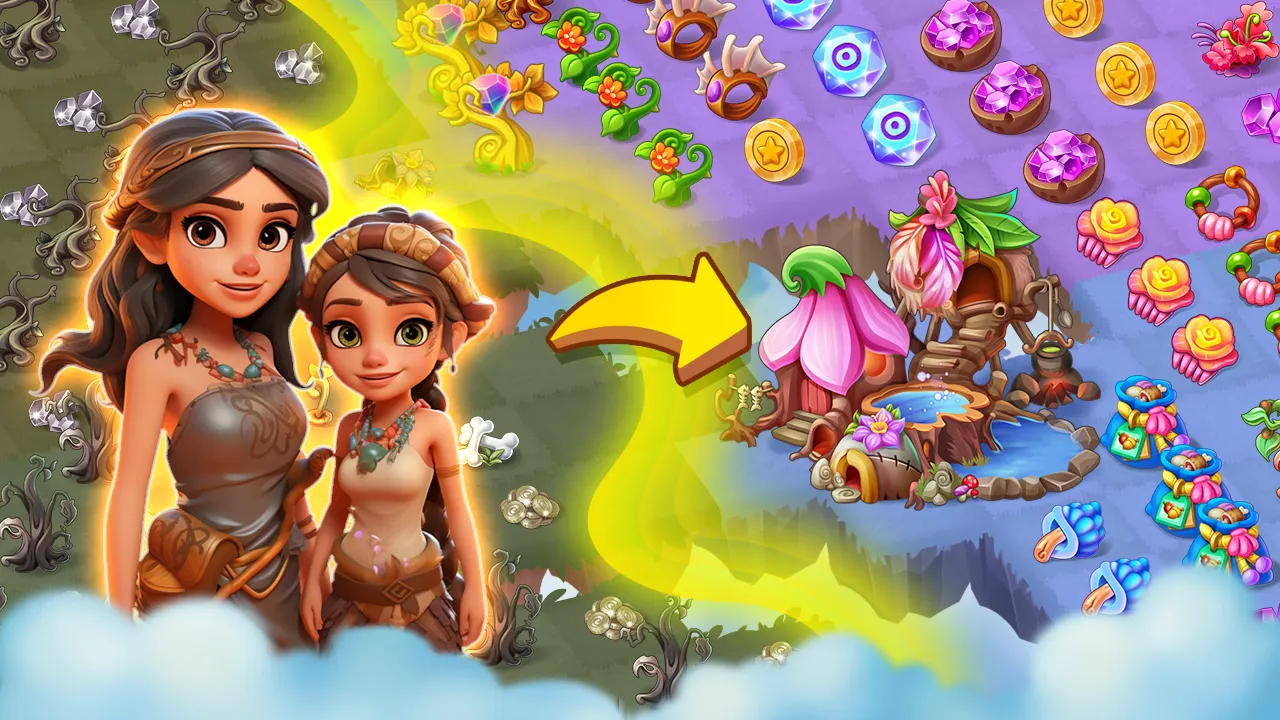 Mystery Merge Tribe Story | Indus Appstore | Screenshot