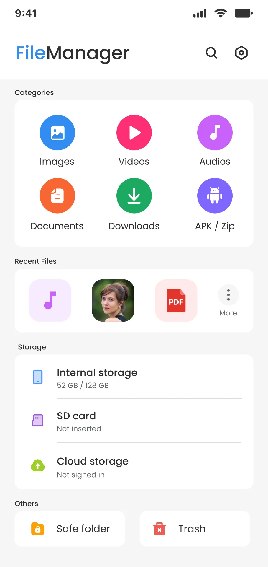 File Manager | Indus Appstore | Screenshot