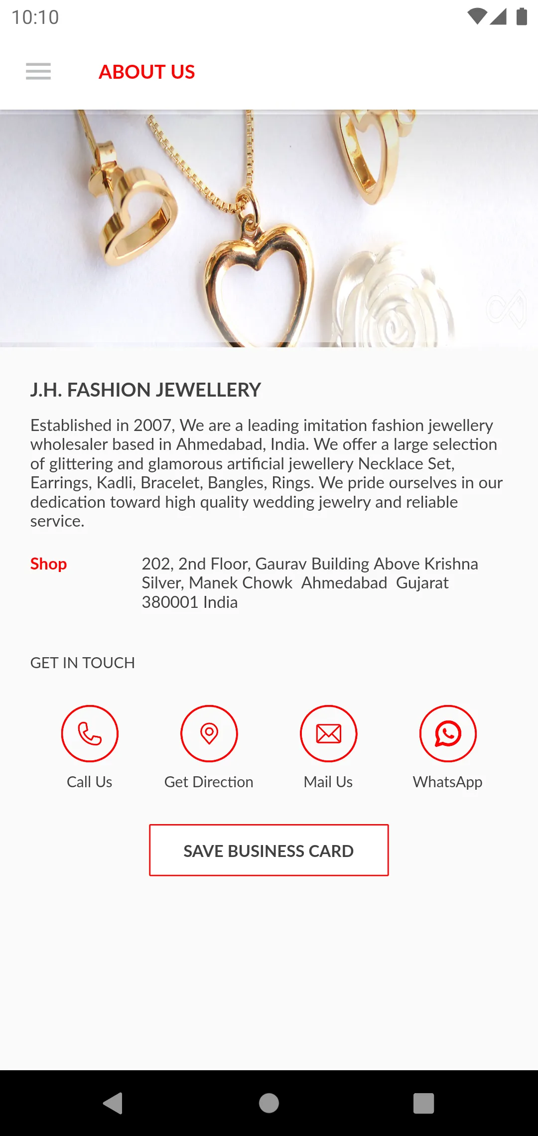 J.H. Fashion Jewellery - Imita | Indus Appstore | Screenshot