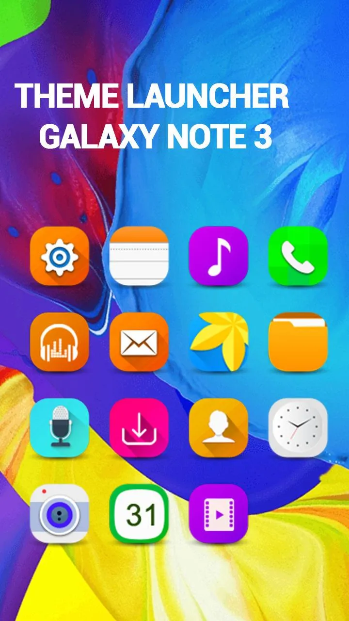 Launcher For Galaxy Note 3  Pr | Indus Appstore | Screenshot