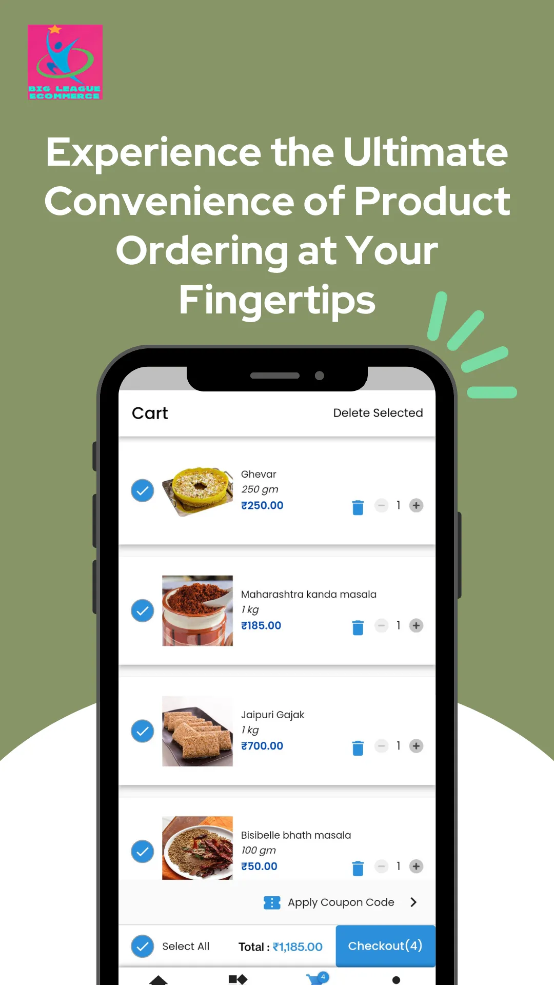 Big League Ecommerce Treats2Go | Indus Appstore | Screenshot
