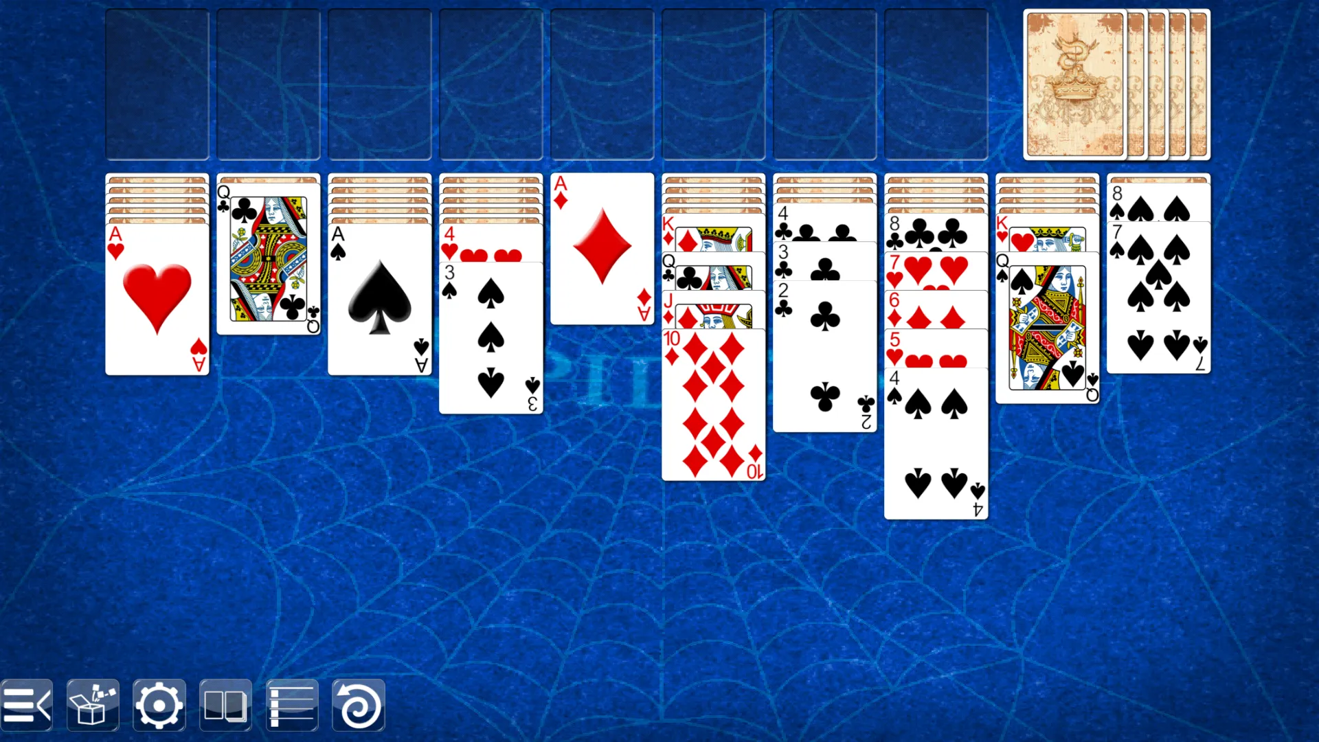 Spider Solitaire | Indus Appstore | Screenshot