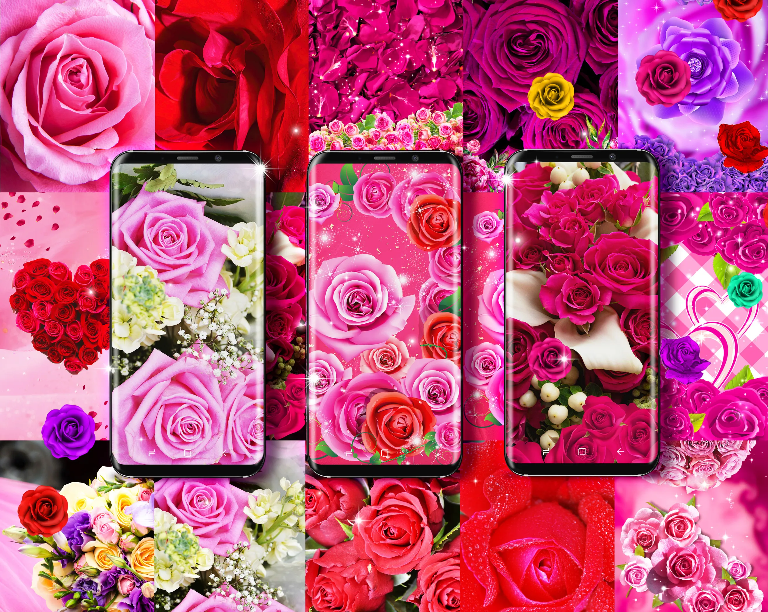 Rose live wallpaper | Indus Appstore | Screenshot