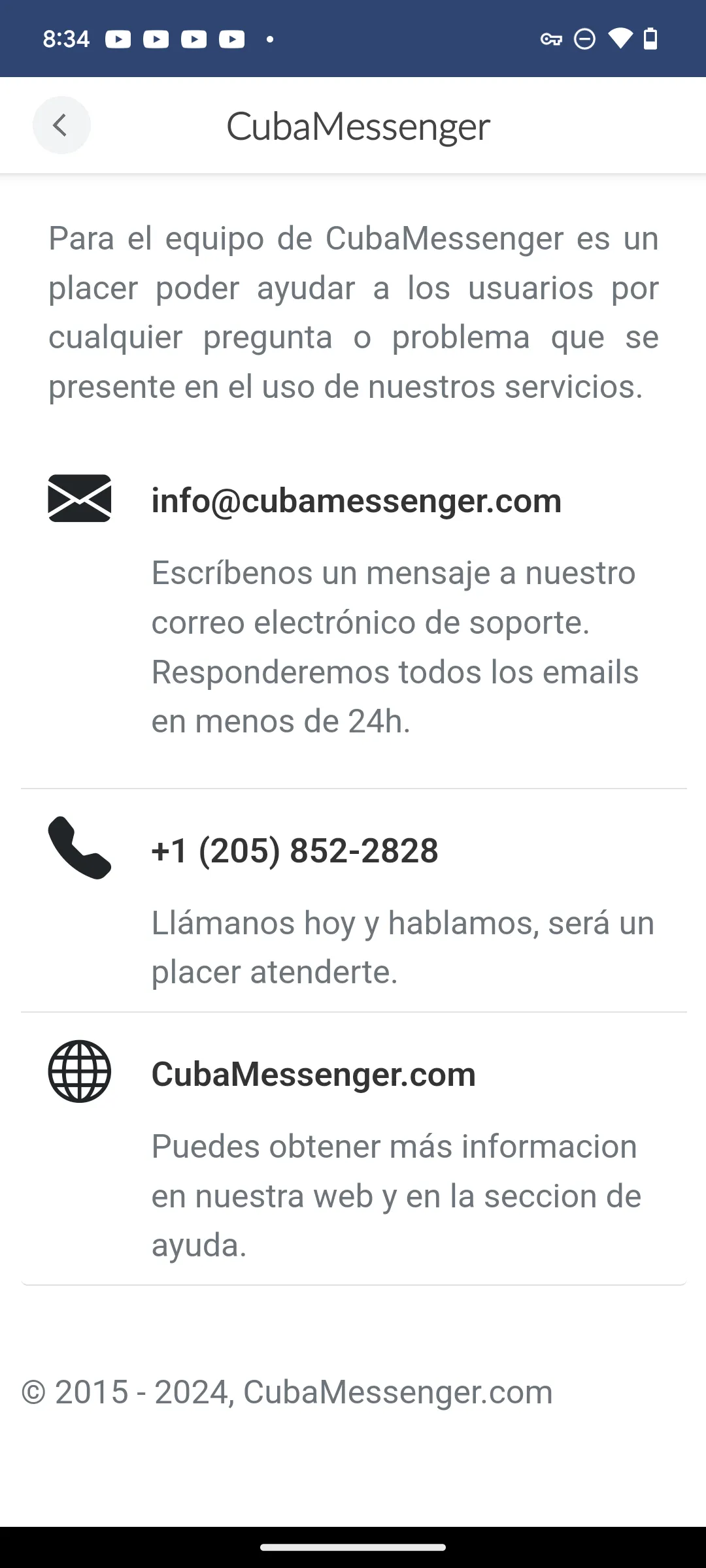 CubaMessenger | Indus Appstore | Screenshot