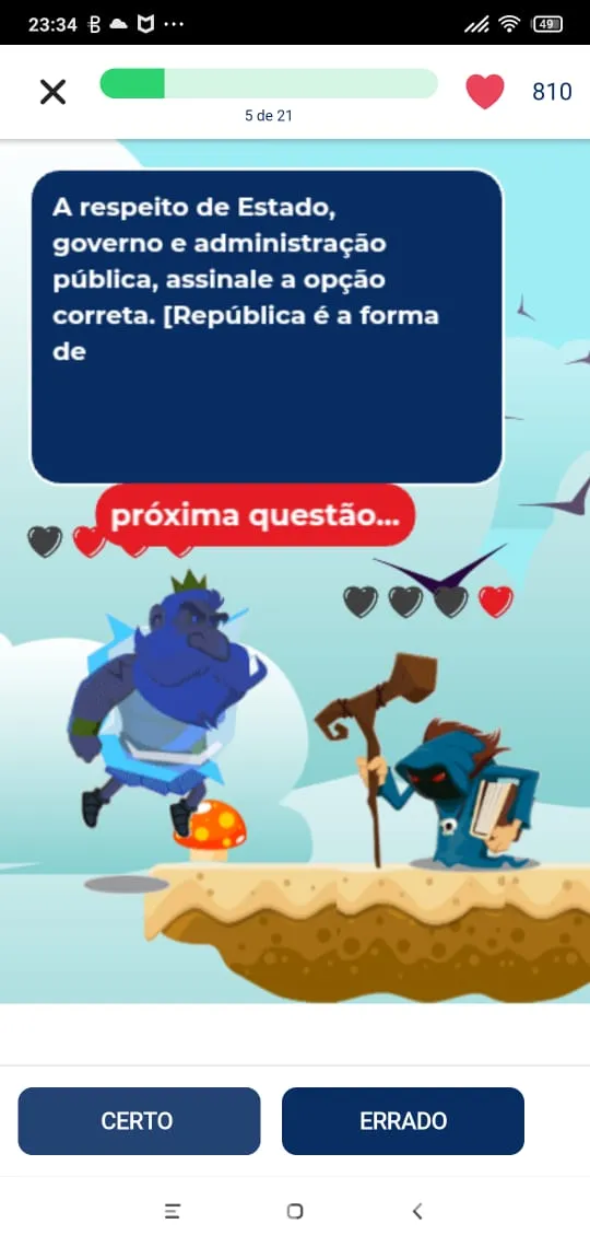 Acertei: Questões de Concursos | Indus Appstore | Screenshot