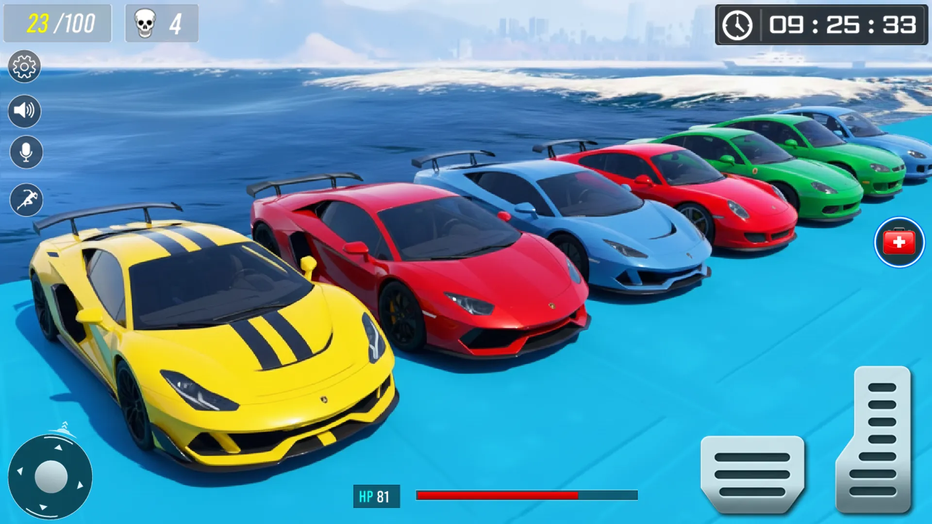 Superhero Car Stunt Mega Ramps | Indus Appstore | Screenshot