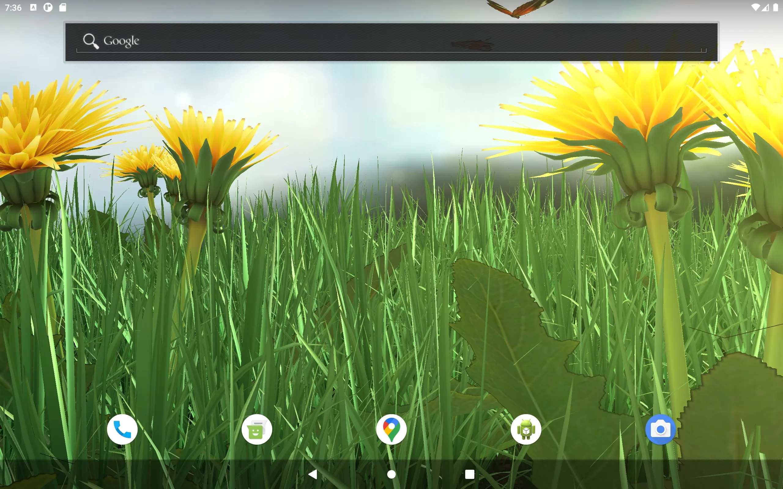 Spring Flowers 3D LWP | Indus Appstore | Screenshot