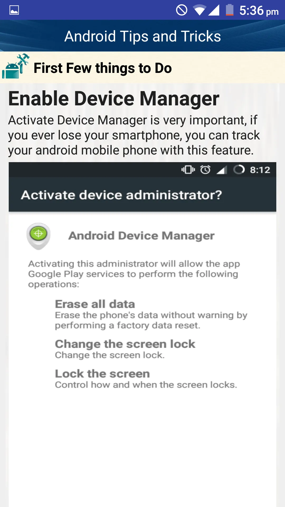 Tips Tricks for Android Phones | Indus Appstore | Screenshot