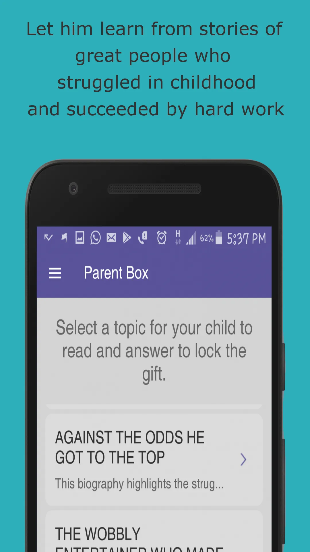 Parent Box - 🎁 Positive Paren | Indus Appstore | Screenshot