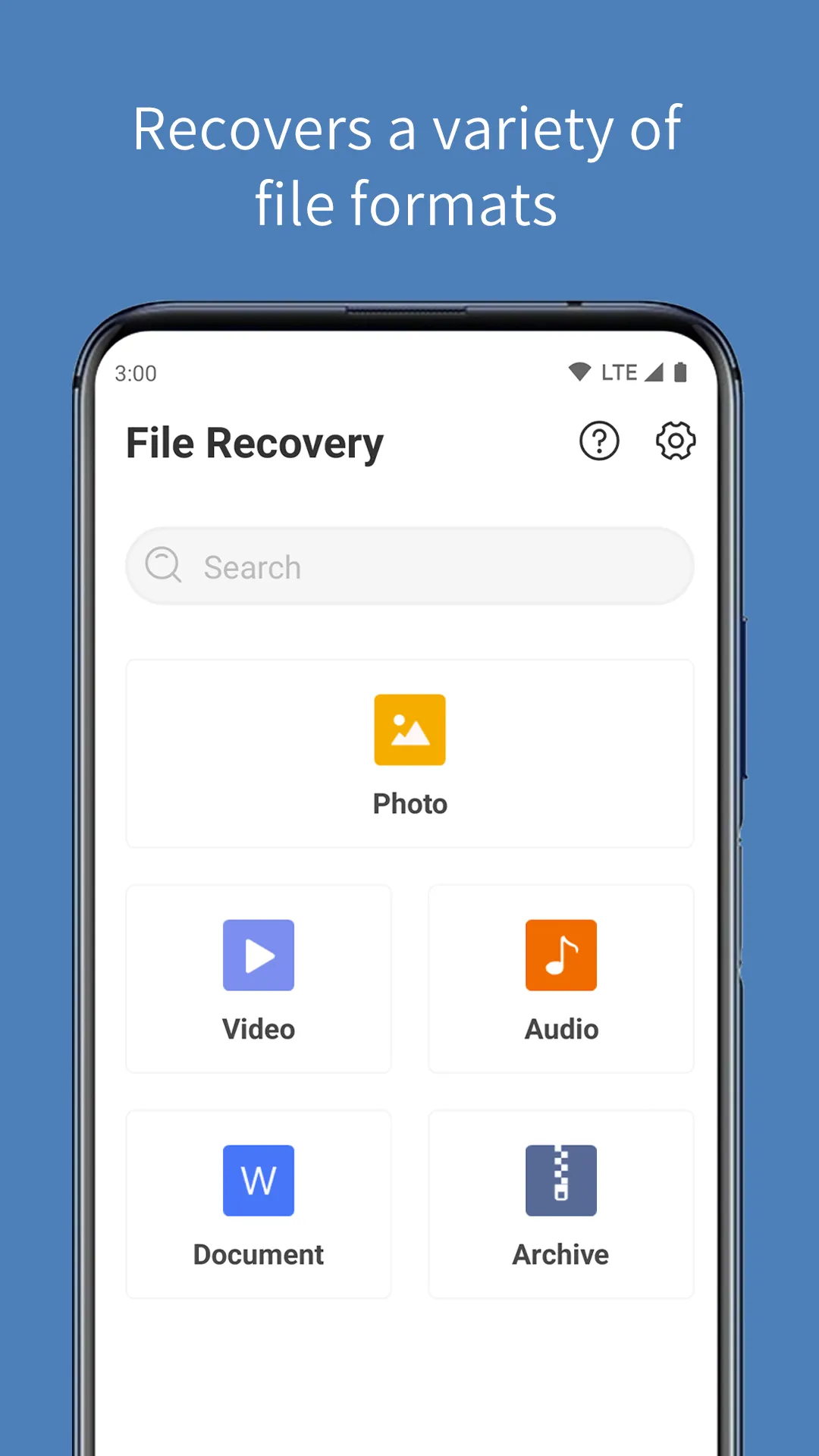 File Recovery - Findback&Store | Indus Appstore | Screenshot