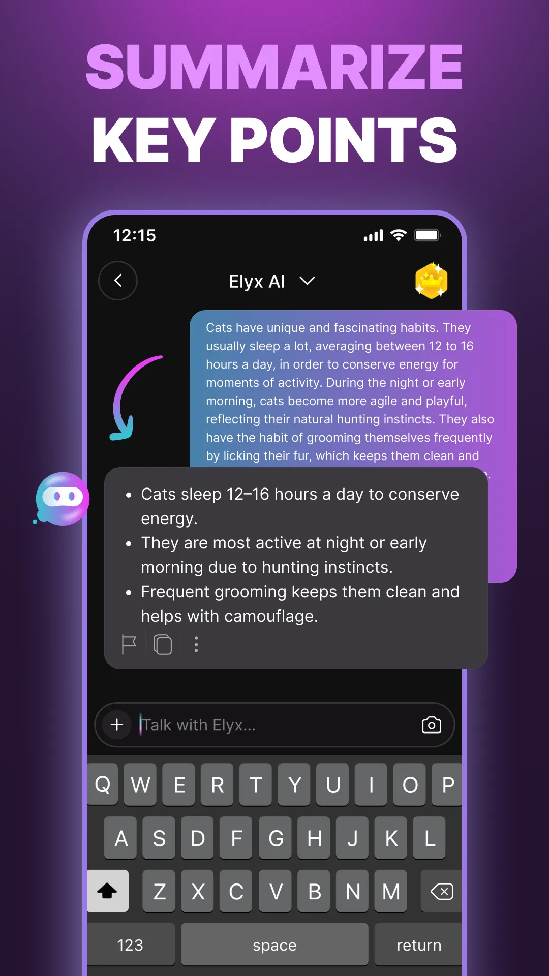 Elyx: AI chatbot & assistant | Indus Appstore | Screenshot
