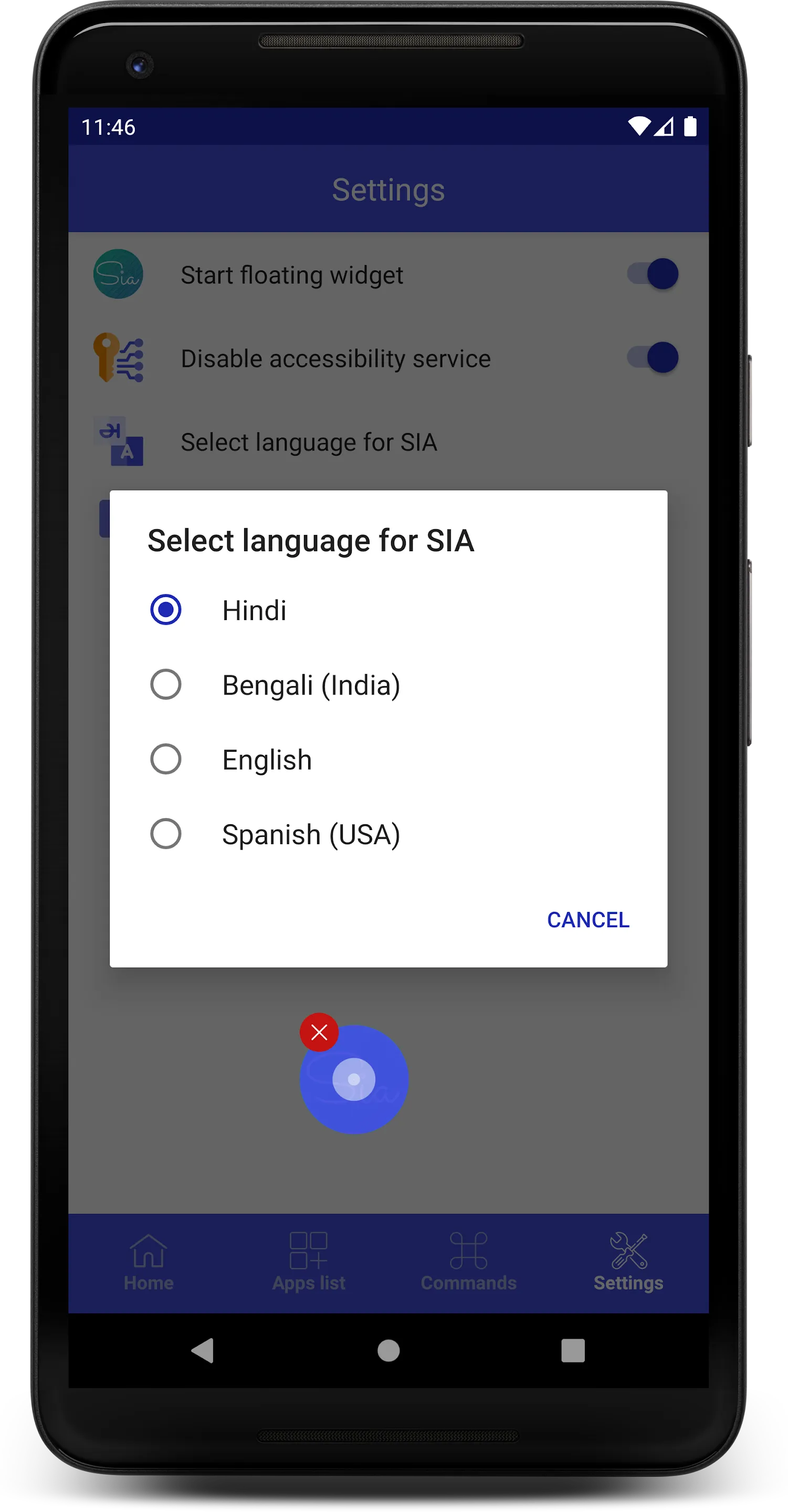 Sia - Virtual Assistant | Indus Appstore | Screenshot