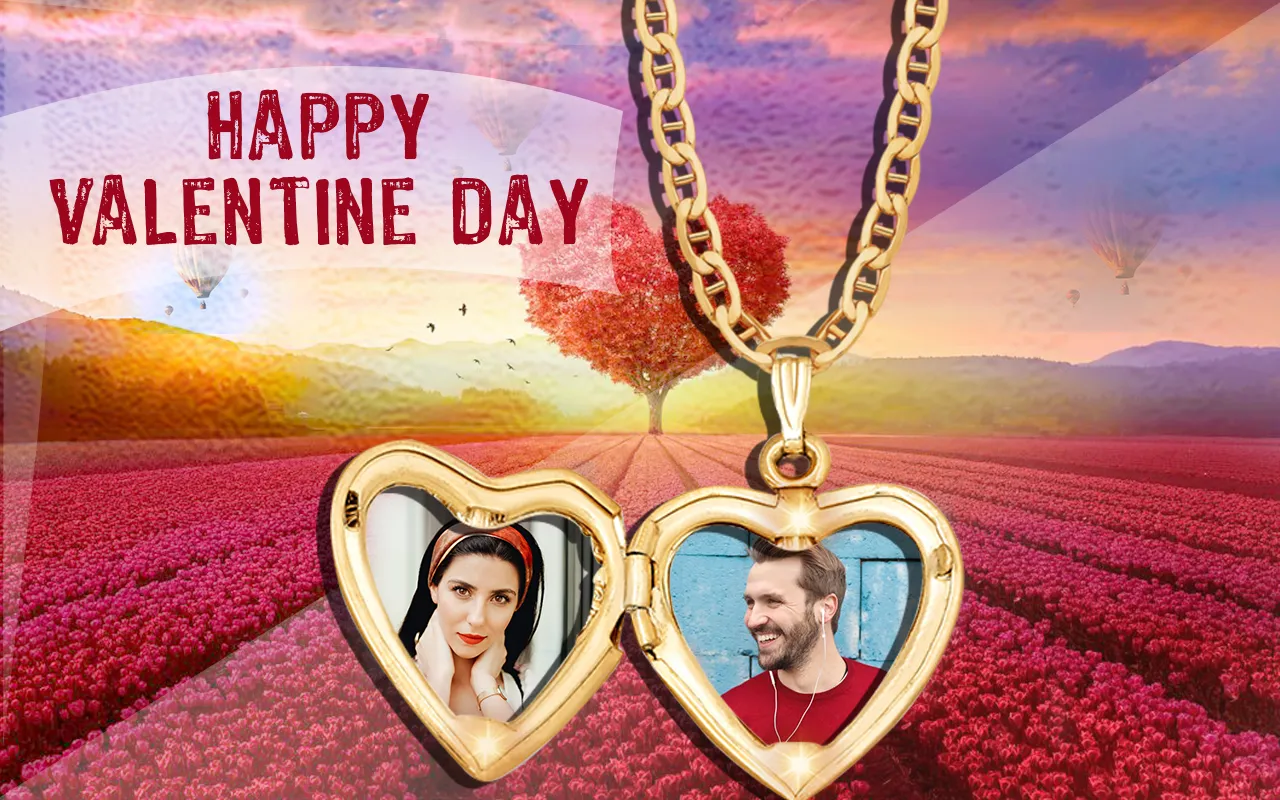 Valentine day-Photo frame 2024 | Indus Appstore | Screenshot