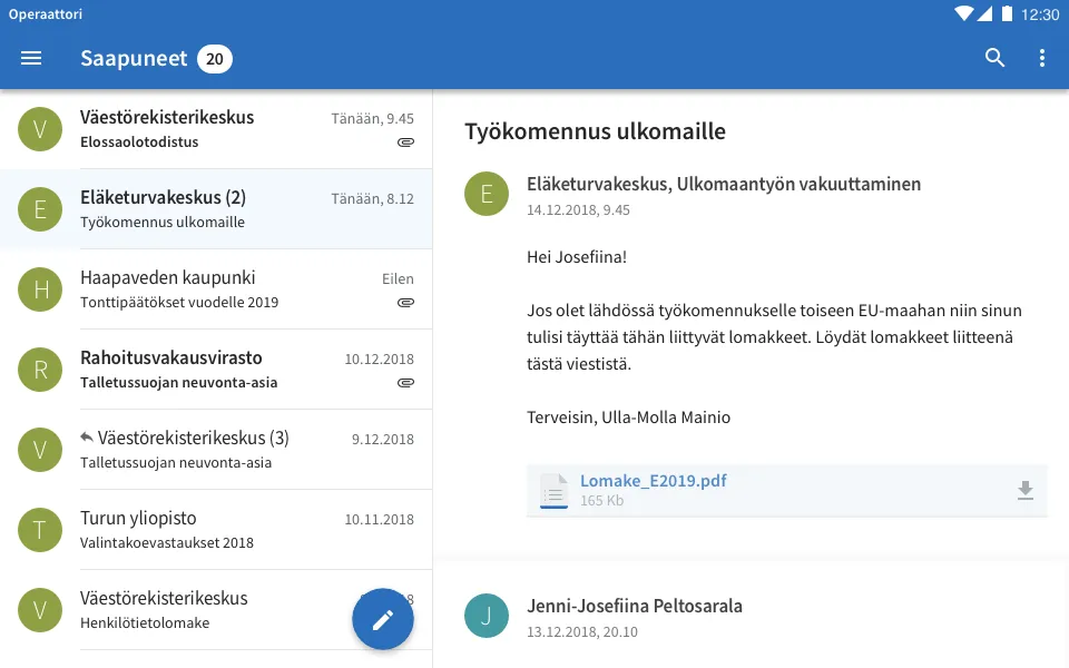 Suomi.fi | Indus Appstore | Screenshot