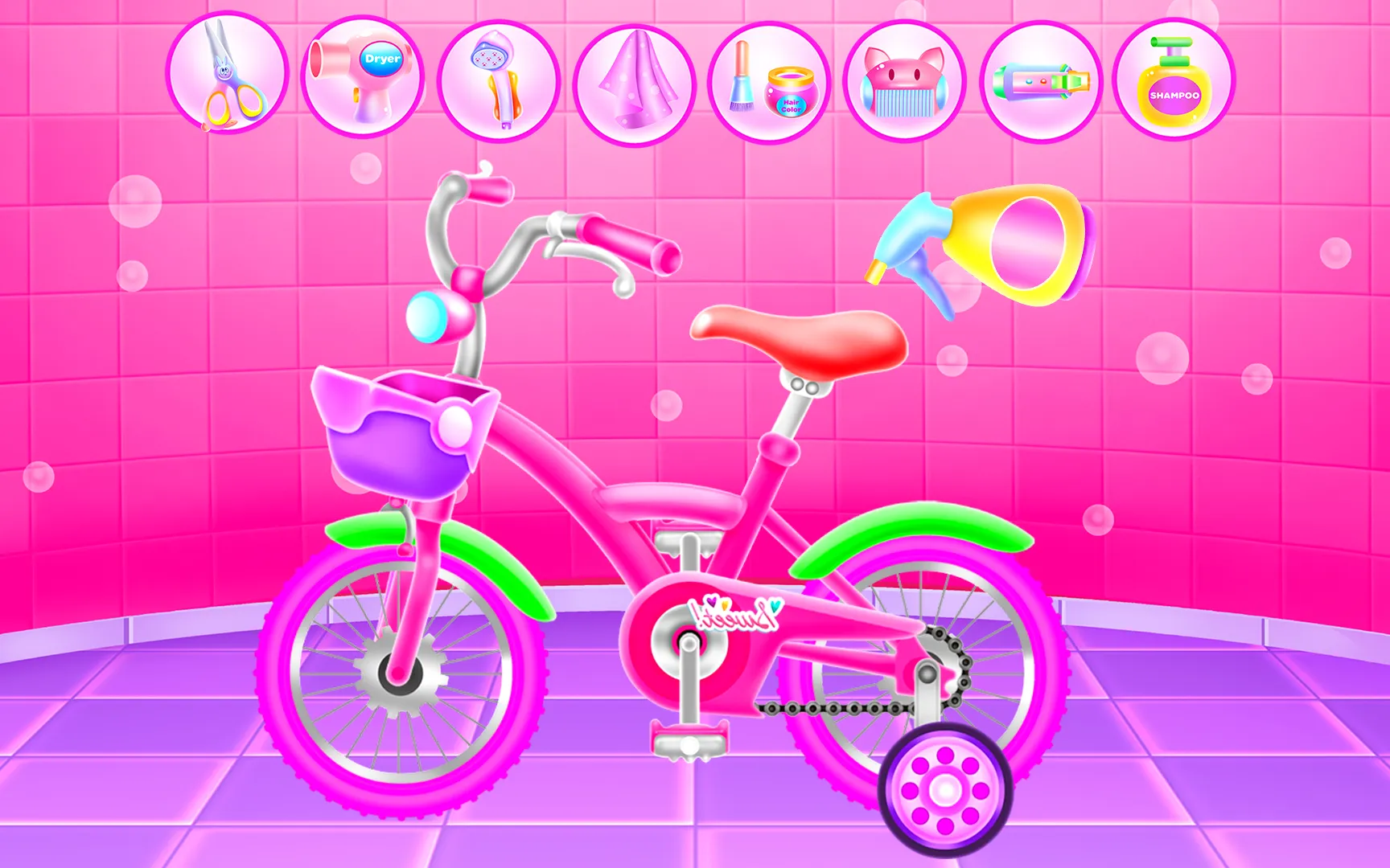 Girl Bike Fix & Washing Salon | Indus Appstore | Screenshot