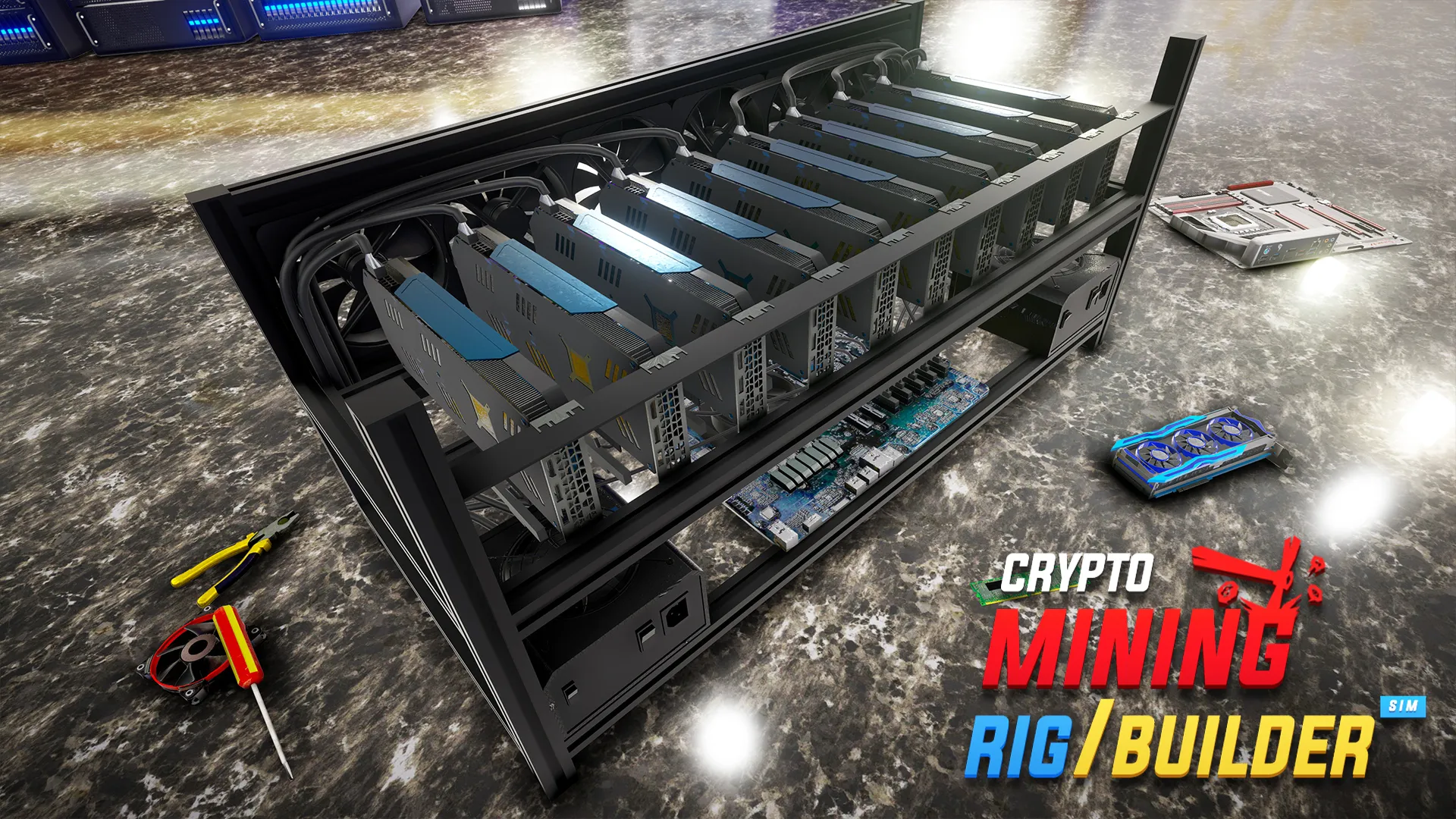 Crypto Mining PC Builder Sim | Indus Appstore | Screenshot