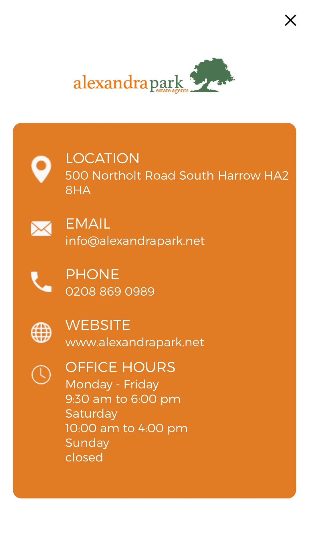 Alexandra Park Estate Agents | Indus Appstore | Screenshot