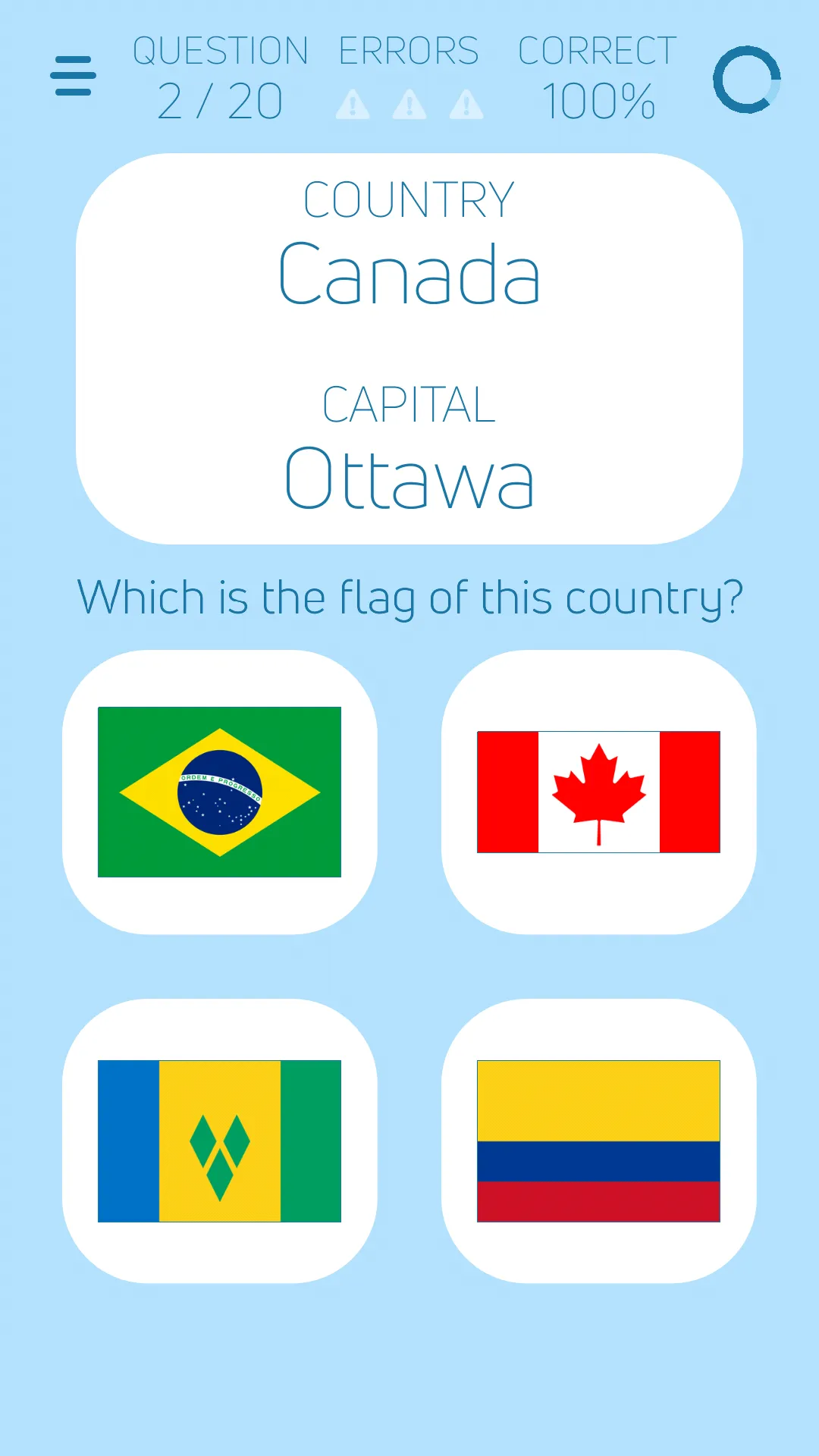 Flags - Countries - Capitals | Indus Appstore | Screenshot