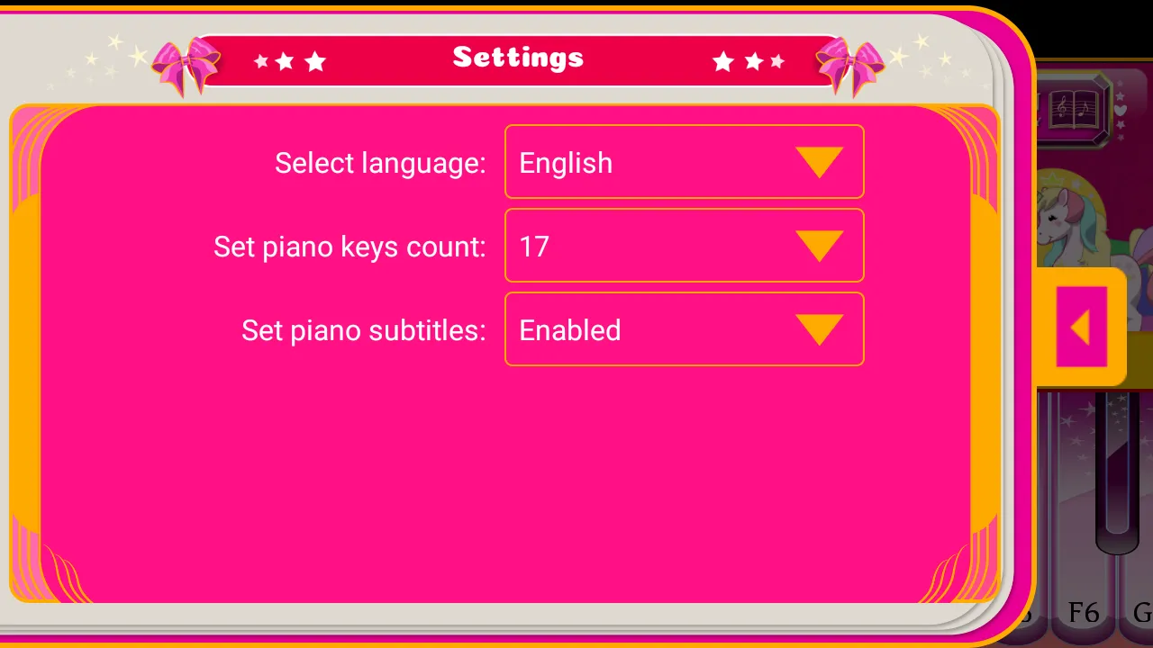 Unicorn Piano | Indus Appstore | Screenshot