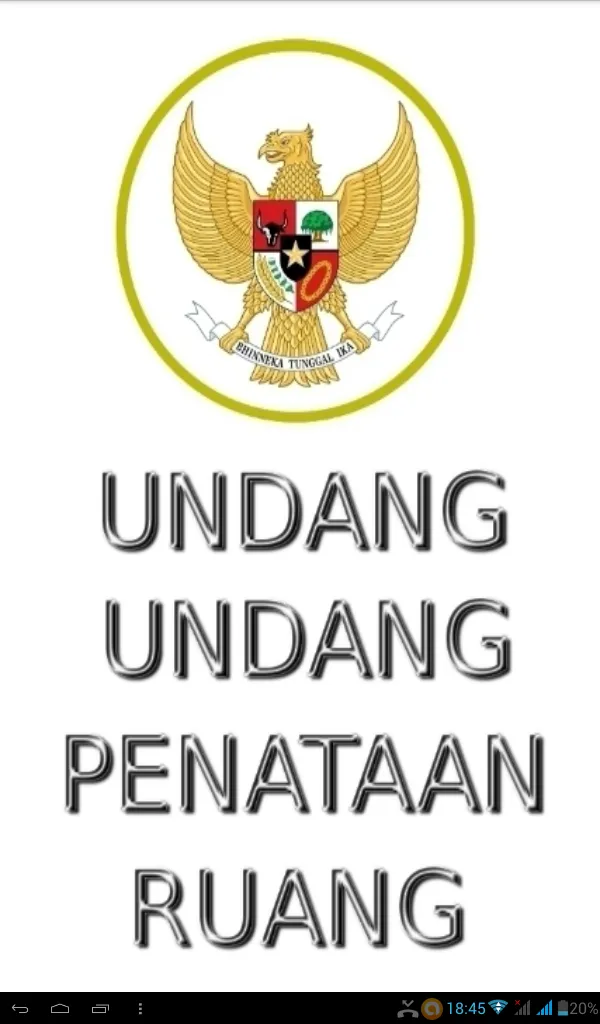 Undang-Undang Penataan Ruang | Indus Appstore | Screenshot