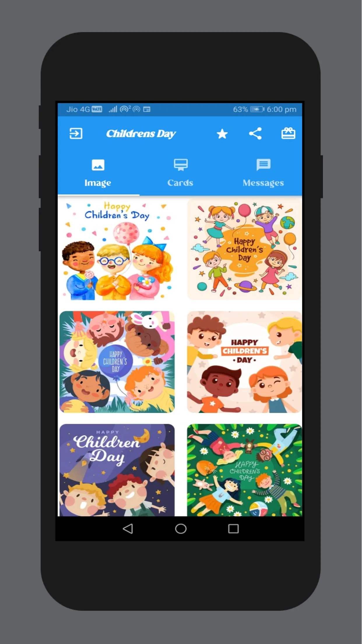 childrens day wishes | Indus Appstore | Screenshot