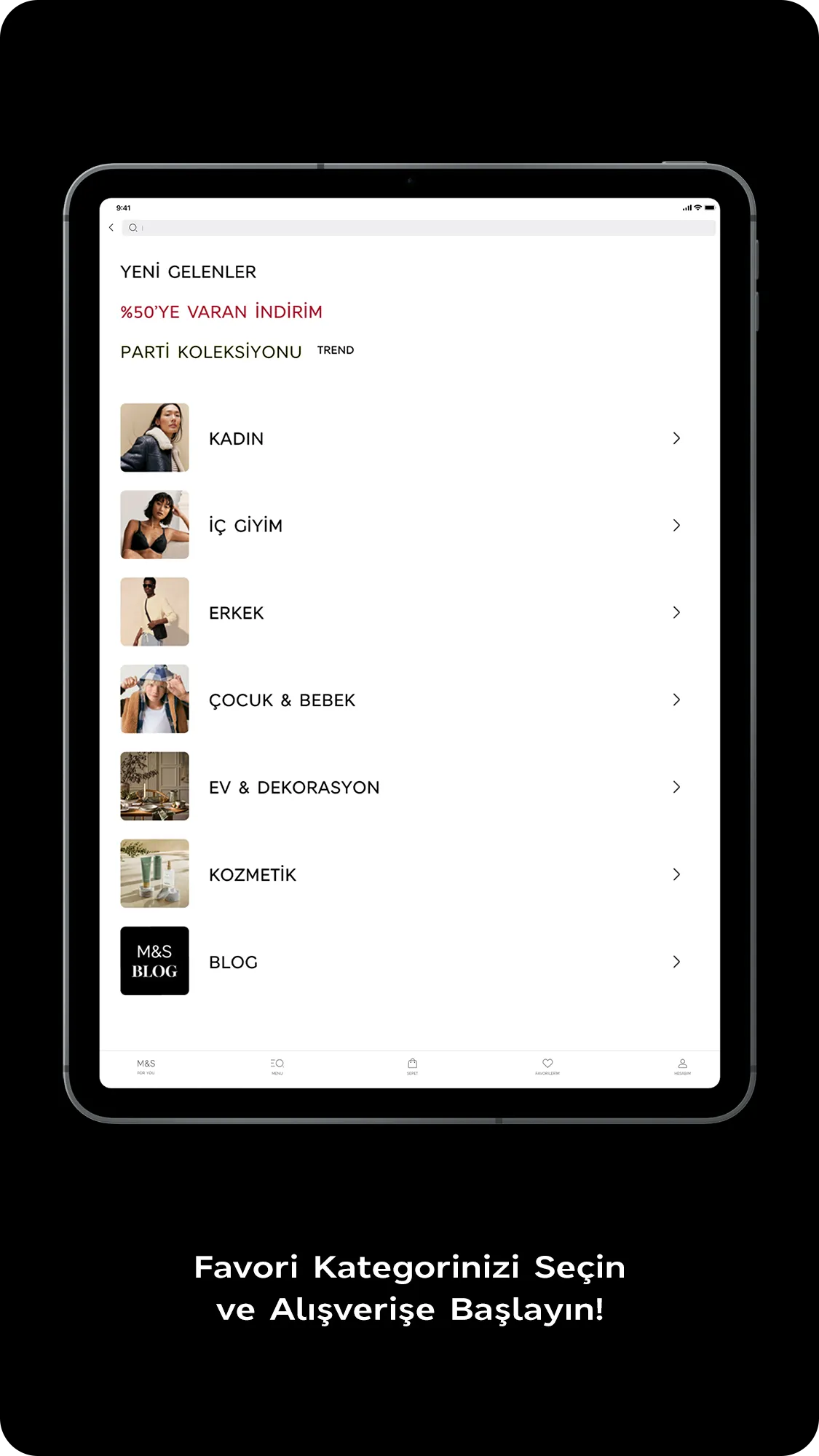 M&S Türkiye - Online Alışveriş | Indus Appstore | Screenshot