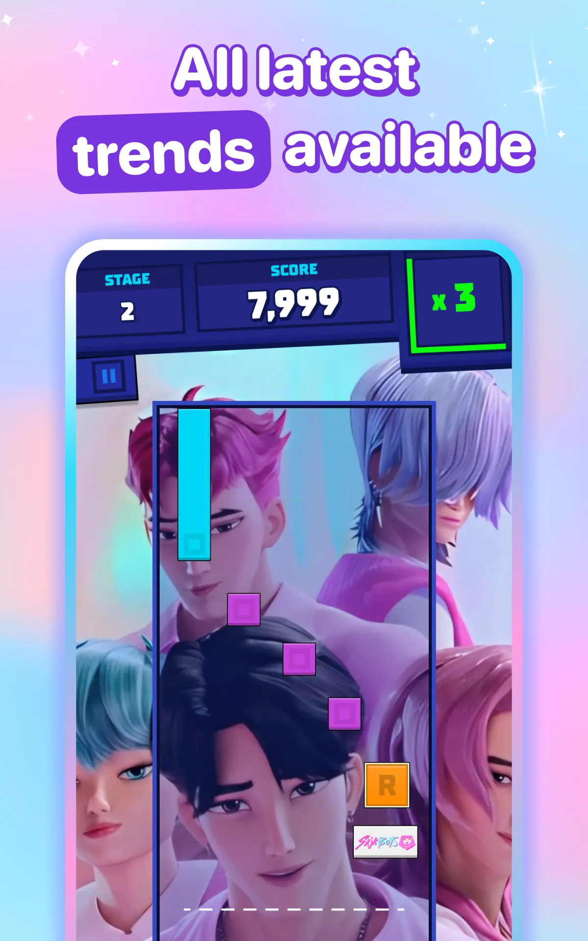 Rhythm Blocks: Music Beat Game | Indus Appstore | Screenshot
