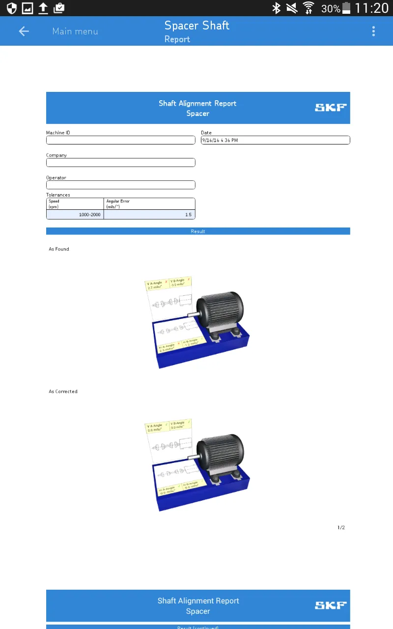 SKF Spacer shaft alignment | Indus Appstore | Screenshot