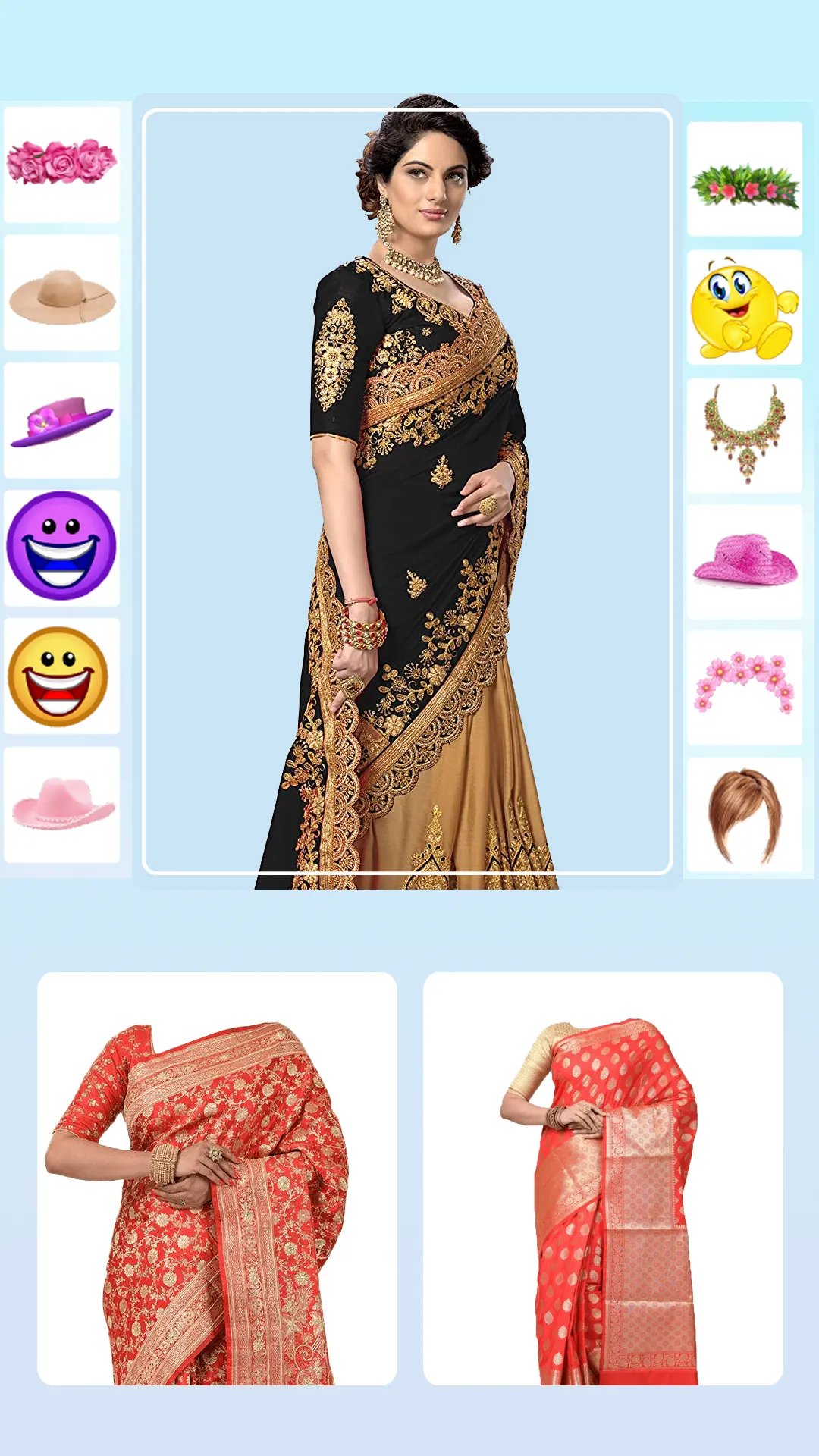 Women Fancy Saree Photo Suit | Indus Appstore | Screenshot